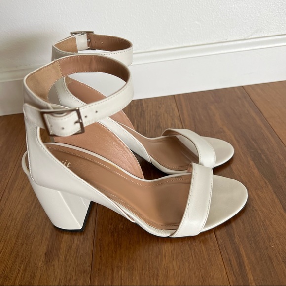 Lewit white heels made in Italy - Picture 4 of 5